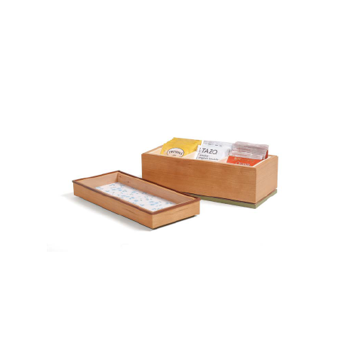 Caja rectangular natural