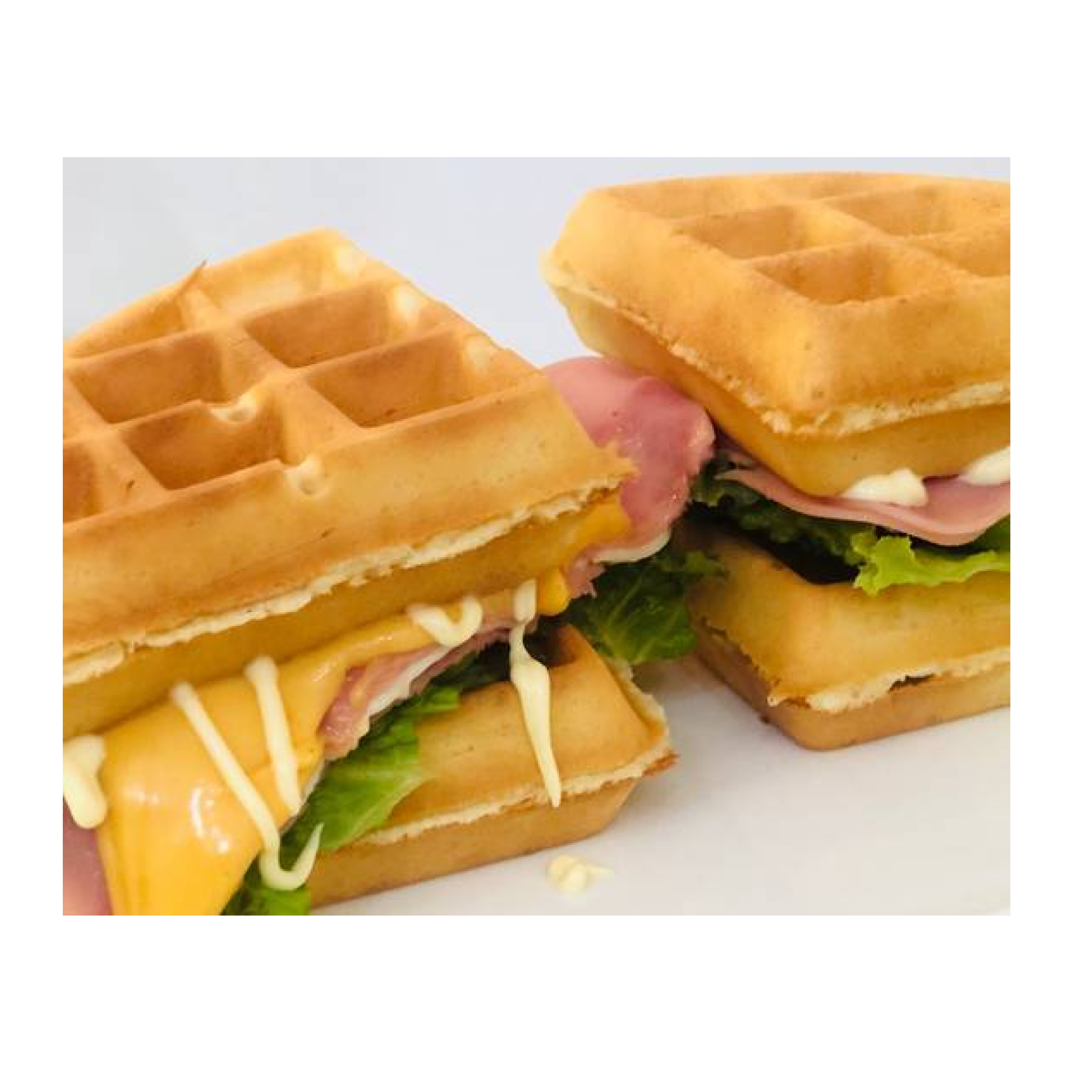 Waffle sándwich