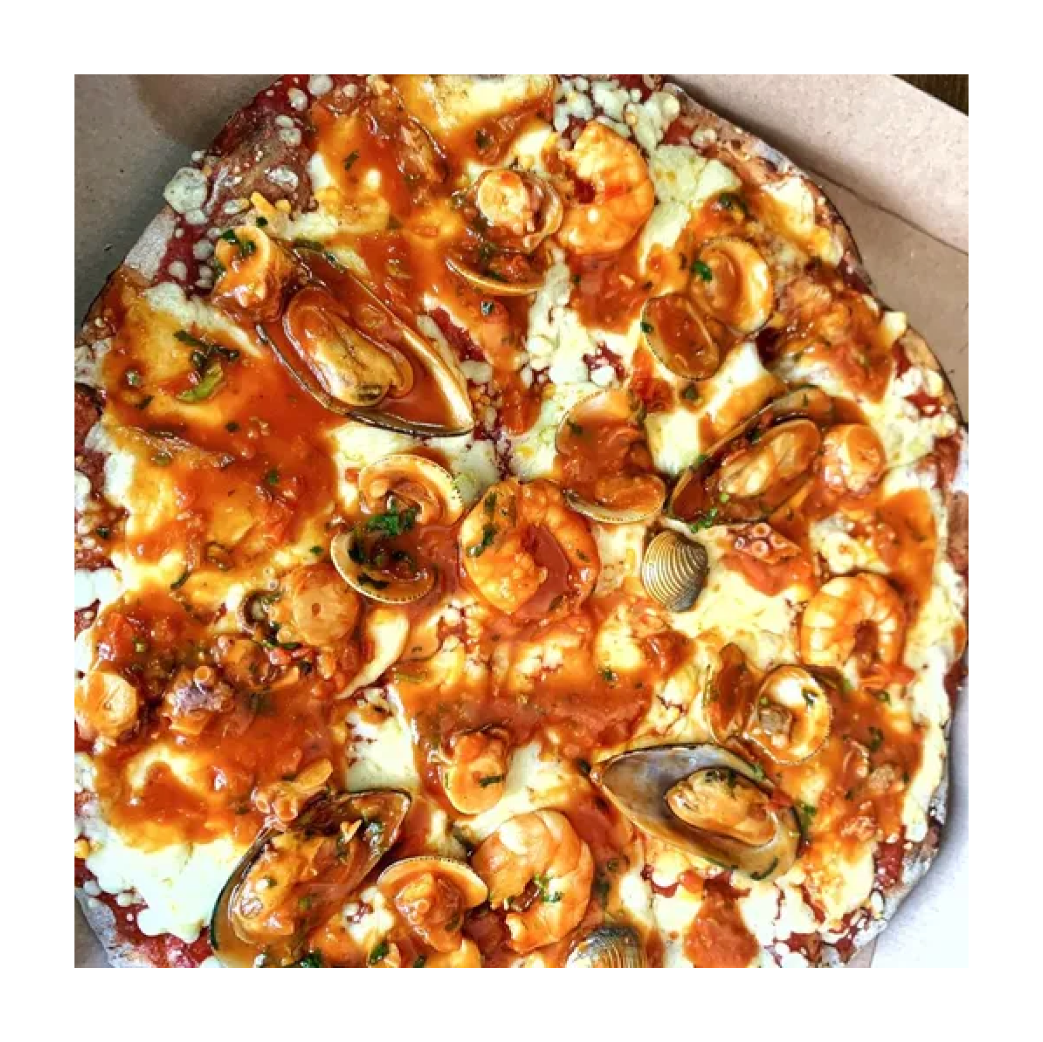 Pizza Frutos del Mar