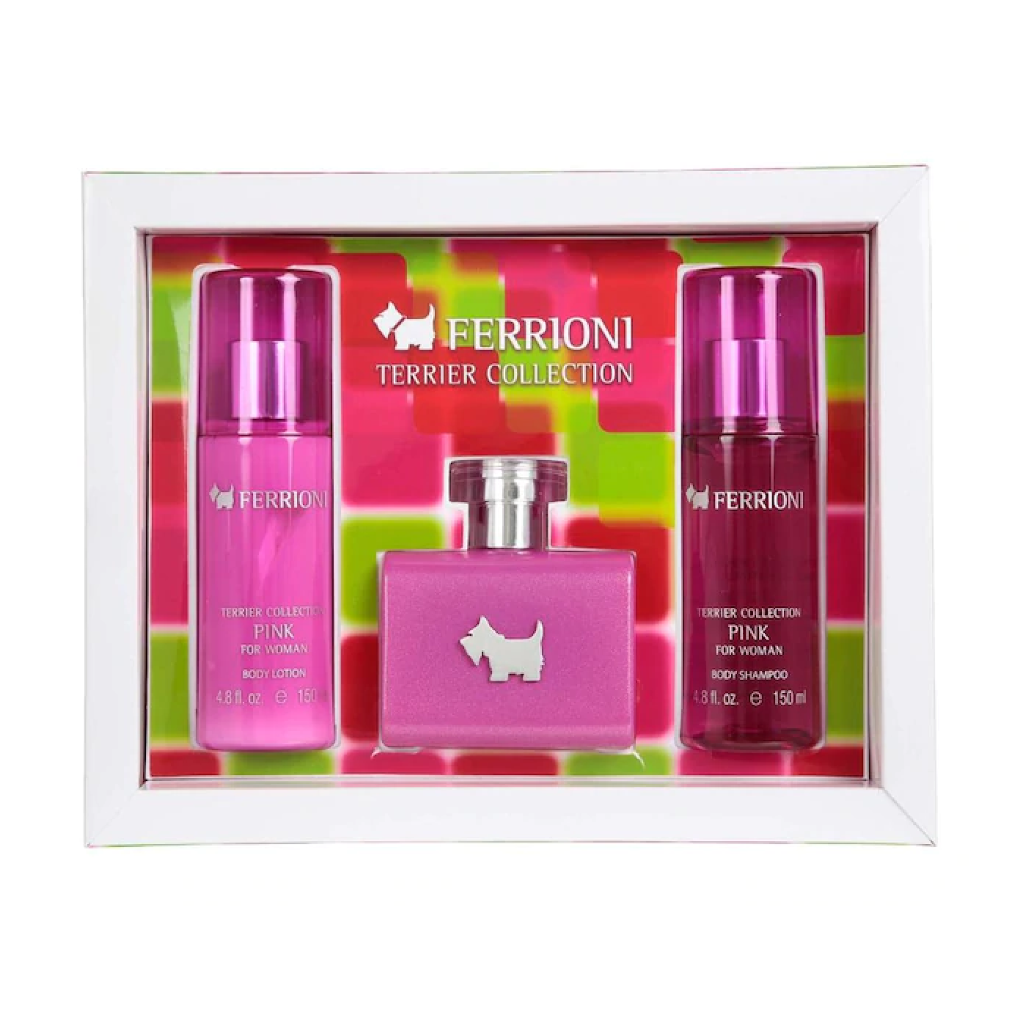 Set Ferrioni Terrier Collection Pink