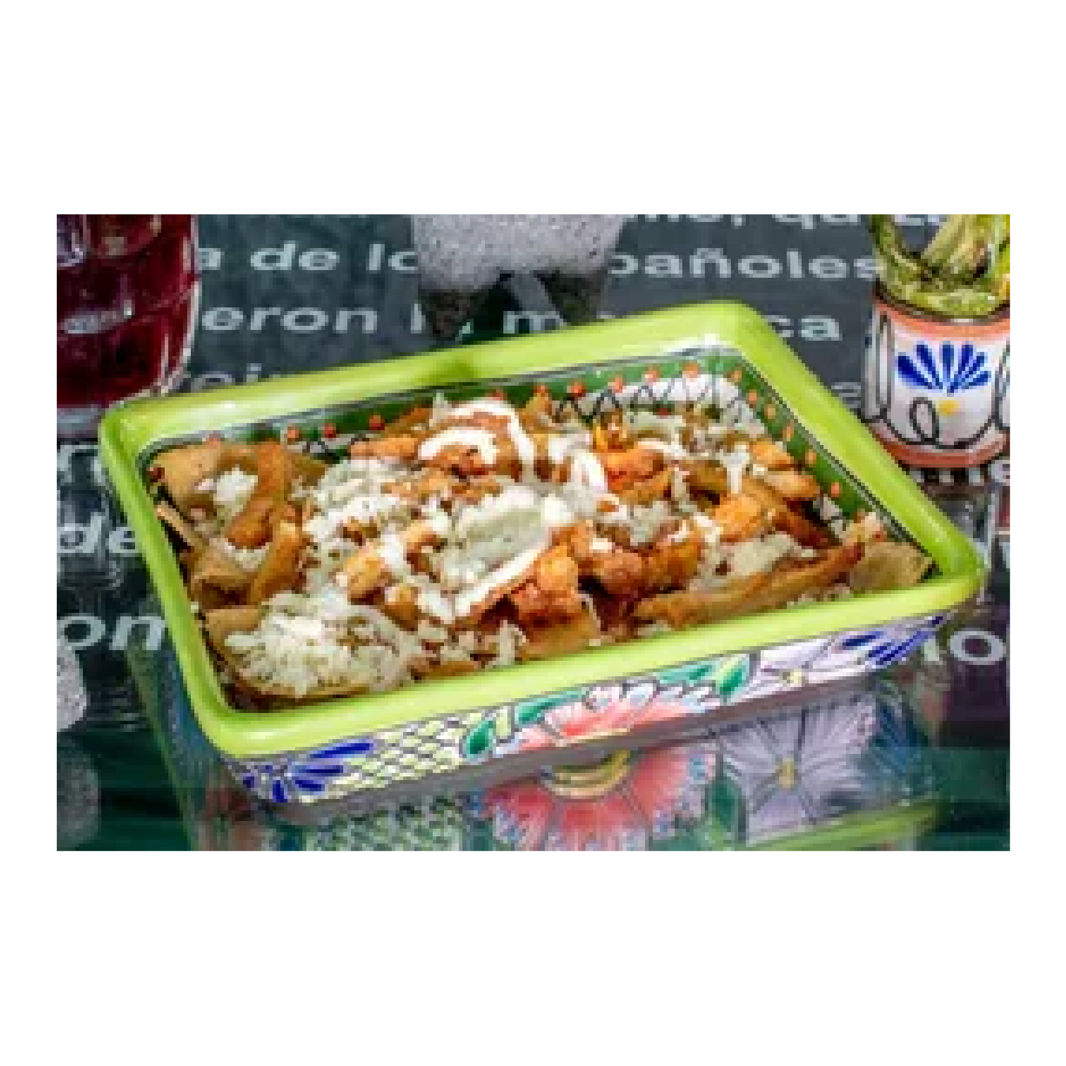 Chilaquiles con milanesa normal