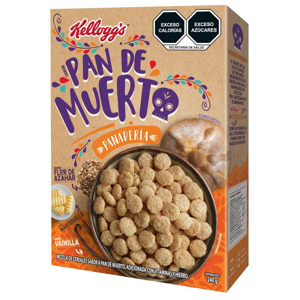 Cereal Pan de Muerto